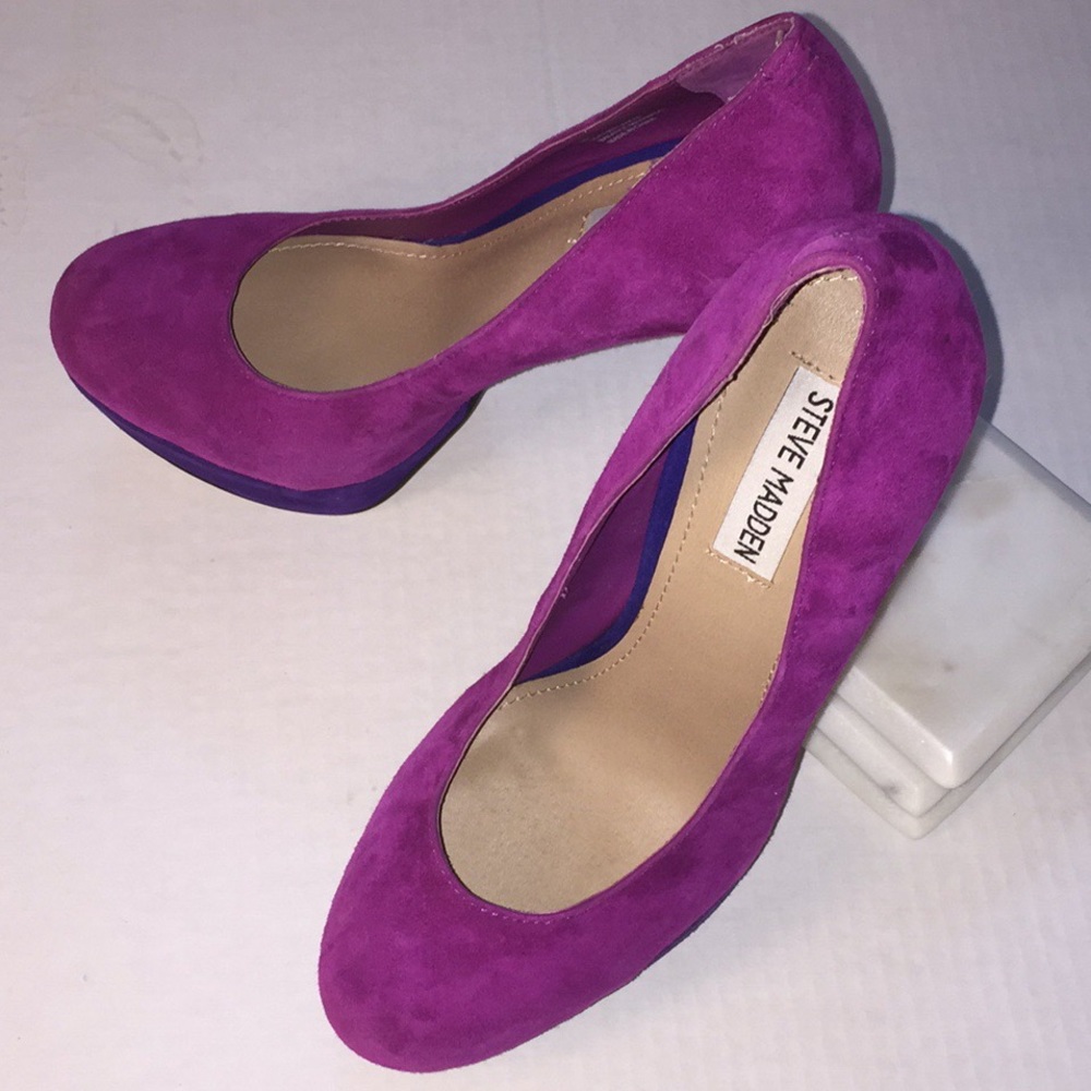 Steve Madden Beasst Color Block Platform Heels - image 3